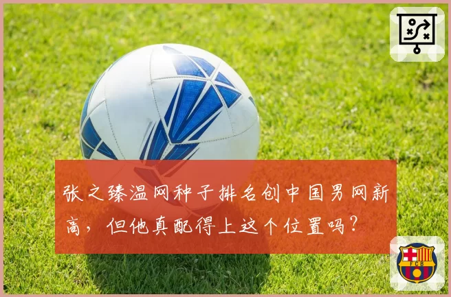 张之臻温网种子排名创中国男网新高，但他真配得上这个位置吗？
