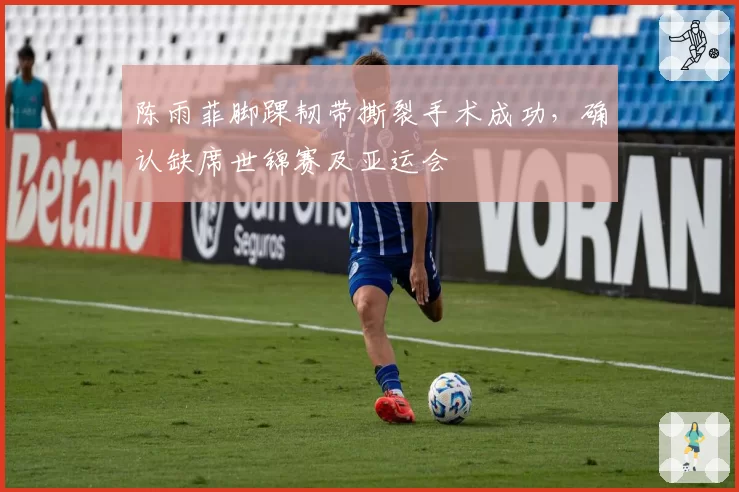 陈雨菲脚踝韧带撕裂手术成功，确认缺席世锦赛及亚运会